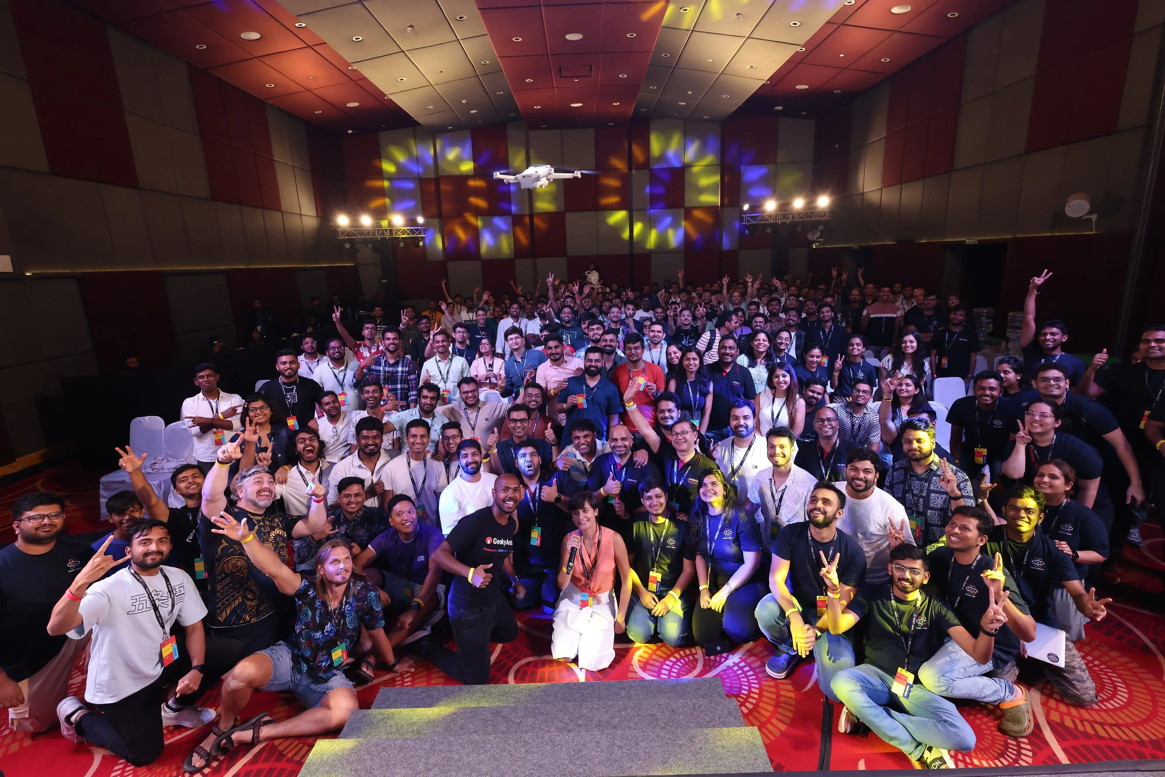 The React India audience